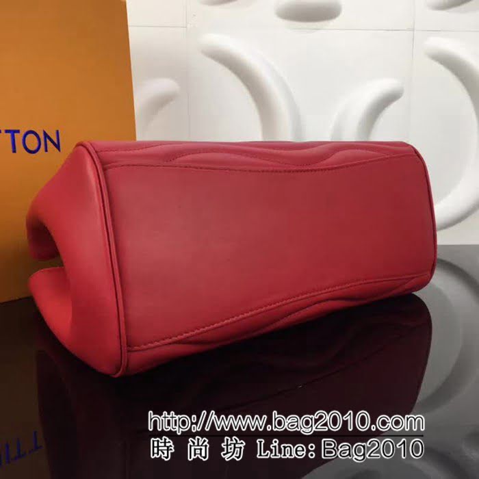 路易威登LV頂級原單New Wave Tote 手袋 M51496黑牛皮鏈條包 YDH1844